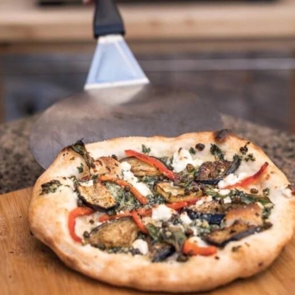 Camp Chef Stainless Steel Pizza Spatula Peel Black Handle 8 Inch Blade OLDSTOCK - Picture 6 of 6